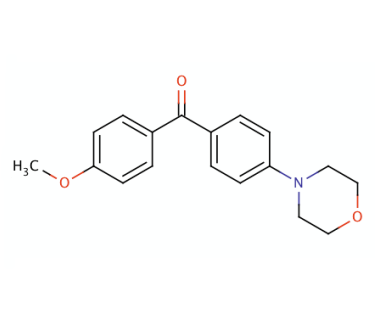 (4-methoxyphenyl)(4-morpholinophenyl)methanone