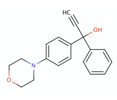 1-(4-morpholinophenyl)-1-phenylprop-2-yn-1-ol